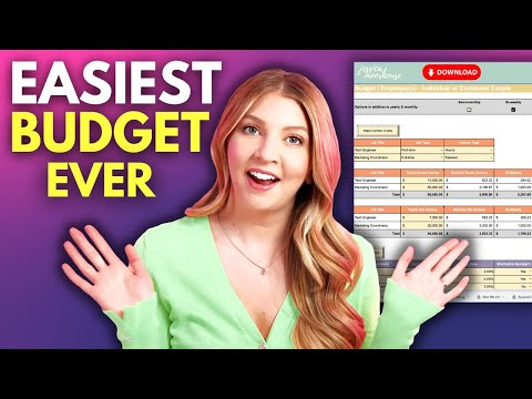 Budget Spreadsheet | Employee(s) - Individual or Combined Couple