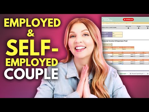 Budget Spreadsheet | Employee & Self-Employed - Couple