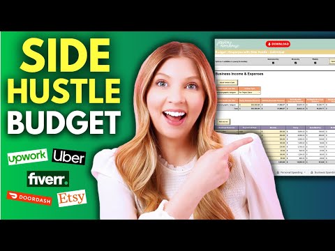 Budget Spreadsheet | Employee with Side Hustle - Individual