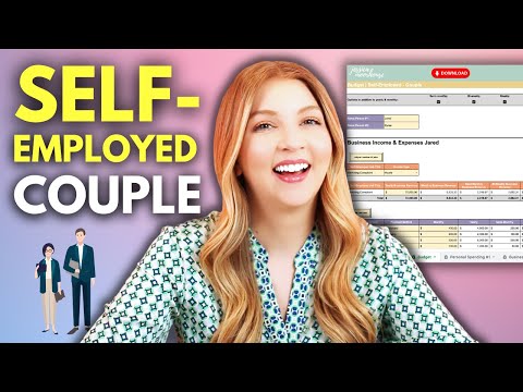 Budget Spreadsheet | Self-Employed - Couple