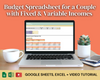 Load image into Gallery viewer, Budget Spreadsheet | Employee &amp; Self-Employed - Couple