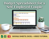 Budget Spreadsheet | Self-Employed - Couple
